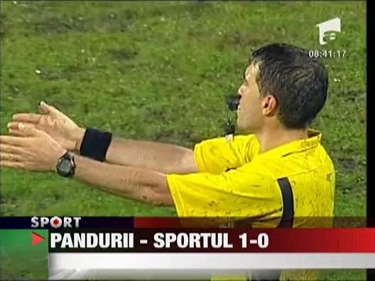 Pandurii - Sportul 1-0