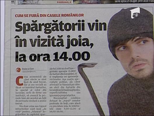 Cum se fura din casele romanilor