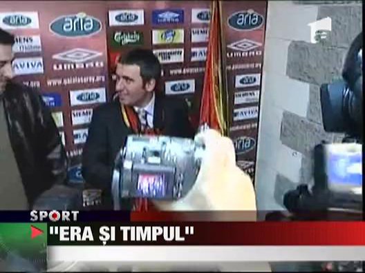 Iordanescu: "Era si timpul pentru Hagi"