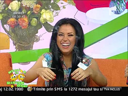 Daniela Crudu intepata la Neatza