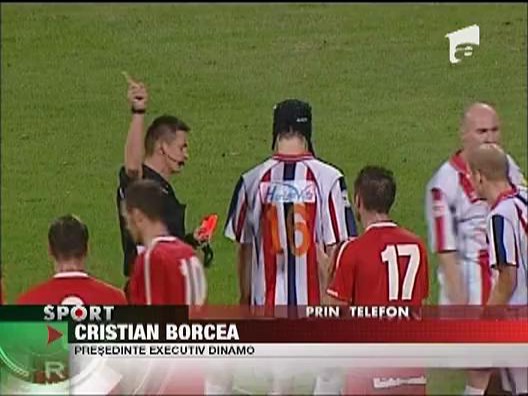 Borcea s-a lepadat de arbitri