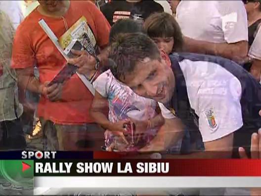 Rally show la Sibiu