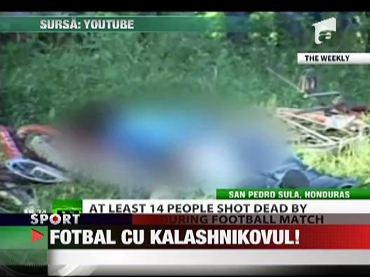 Atac terorist la un meci de fotbal