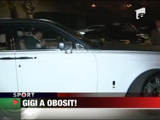 Gigi Becali a obosit!