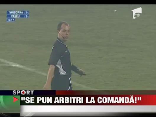 Piturca: "Se pun arbitri la comanda!"