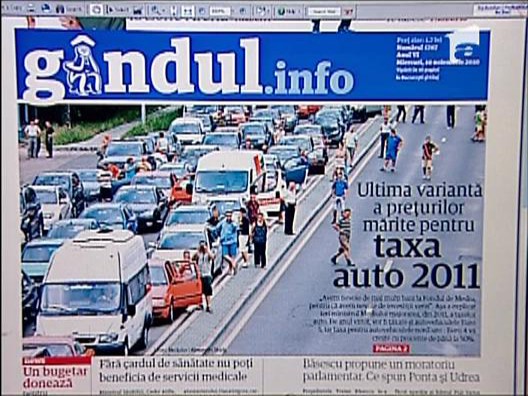 Taxa auto 2011