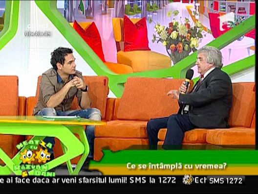 Dumitru Balta meteorolog la Neatza