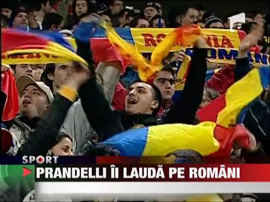 Prandelli ii lauda pe romani
