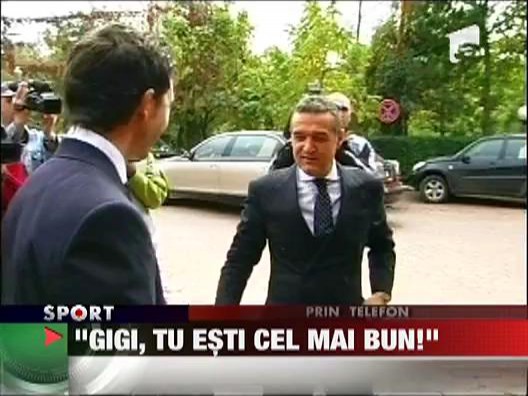 Mihai Stoica: "Gigi, tu esti cel mai bun!"