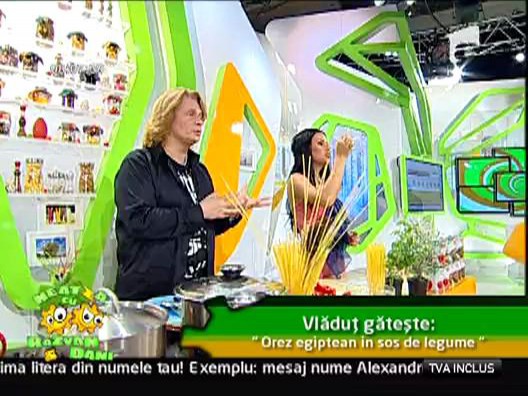 Orez egiptean in sos de legume
