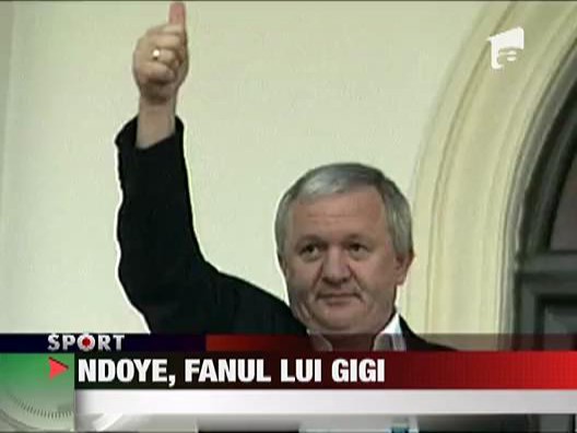 N'Doye, fanul lui Gigi Becali