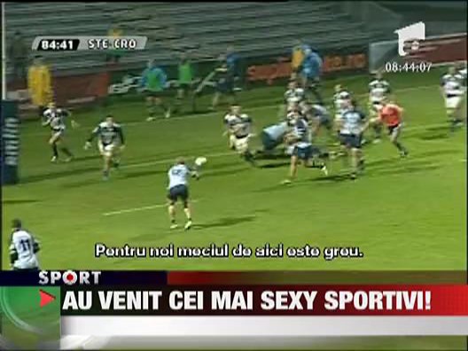 Cei mai sexy sportivi au venit la Bucuresti