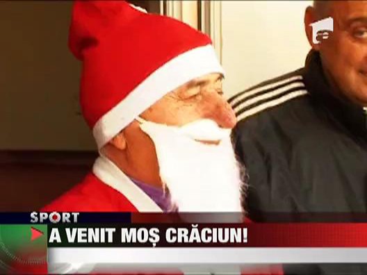 Dani Coman l-a asteptat pe Mos Craciun