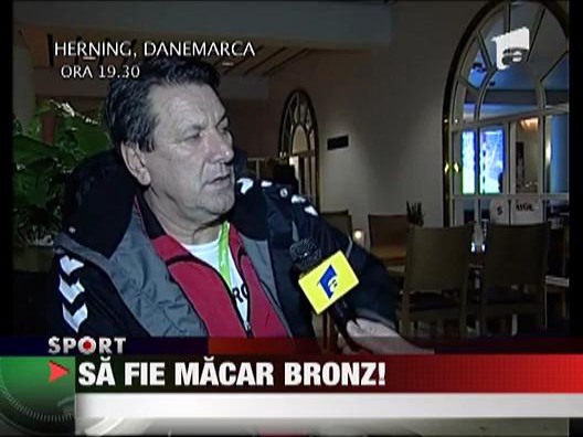 Sa fie macar bronz!