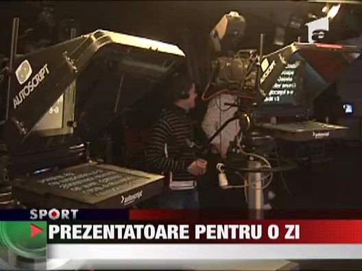 Ada Nechita, prezentatoare pentru o zi!