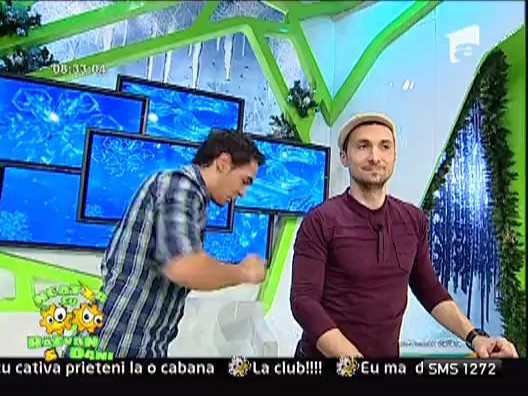 Razvan si artificiile de Revelion