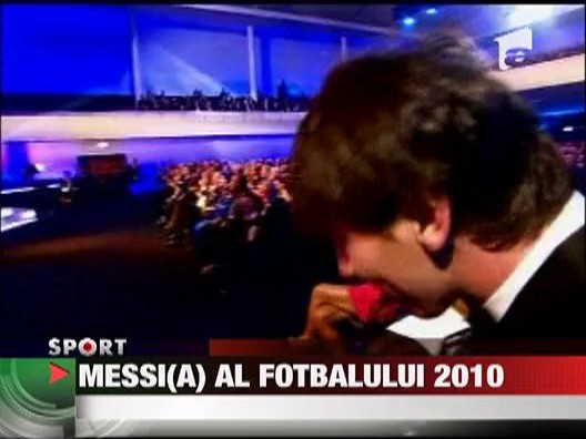 Messi a luat Balonul de aur