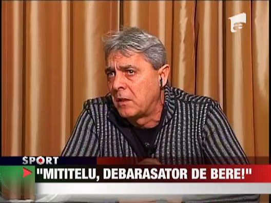 Cartu: "Mititelu, derabasator de bere!'