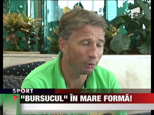 Dan Petrescu s-a pregatit cot la cot cu elevii sai