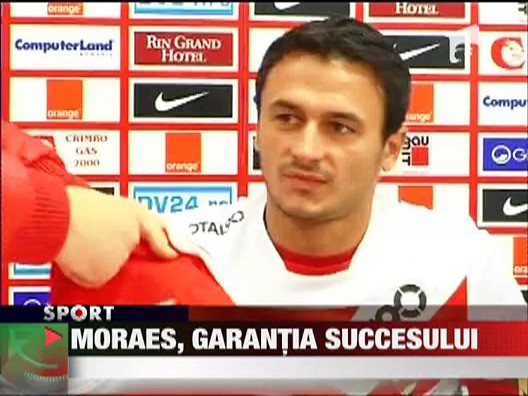 Andone: "Moraes e jucatorul cu care poti lua campionatul!"