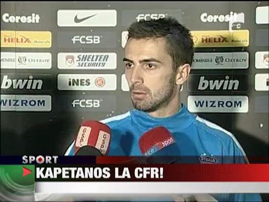 Kapetanos a semnat cu CFR!