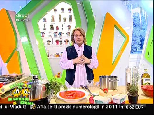 Paste cu spuma de branzeturi