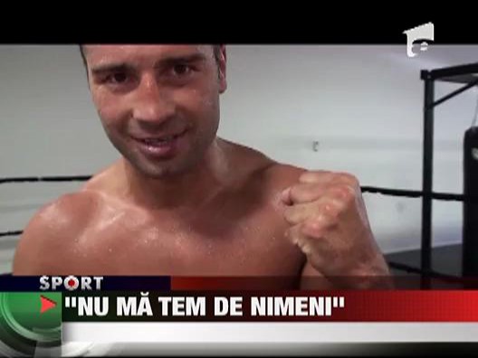 Lucian Bute trage tare inaintea meciului din martie