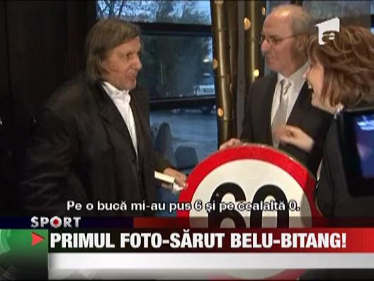 Primul foto-sarut Bellu-Bitang!