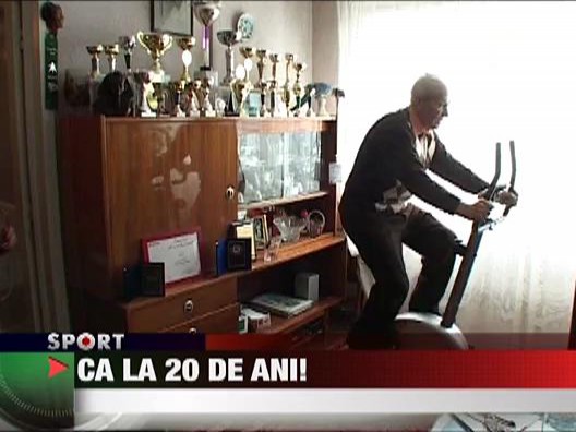 La 83 de ani alearga ca la 20