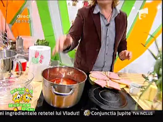 Spaghete cu spanac