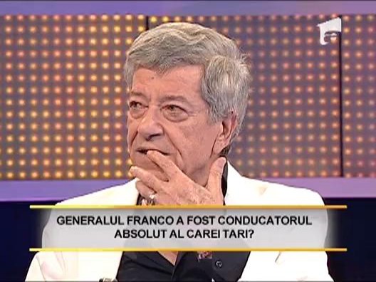 Ion Dichiseanu, amintiri despre generalul Franco