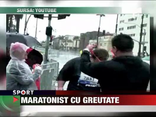 Maratonist cu greutate