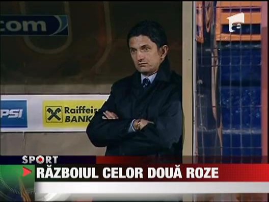 Razboiul celor doua roze din fotbalul romanesc