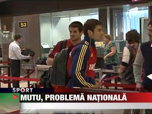 Mutu a racit si poate rata meciul cu Bosnia!