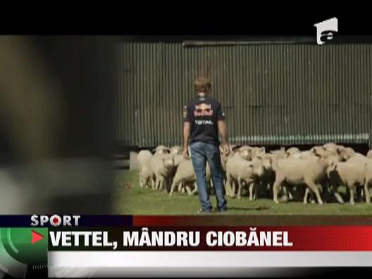 Sebastian Vettel l-a imitat pe Becali
