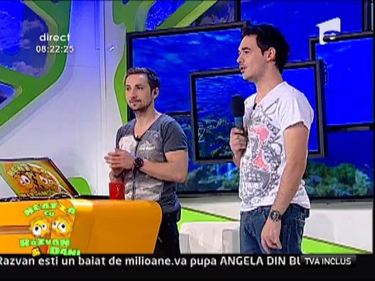Razvan i-a cantat, matinal, sotiei sale