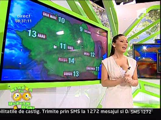 Meteo cu sexy vecina Roxana