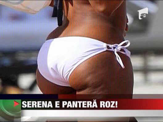 Serena Williams e ca Pantera Roz