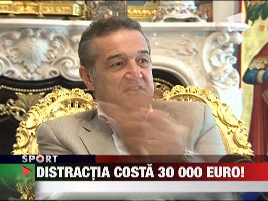 O ora de distractie costa 30 000 euro in Ghencea!