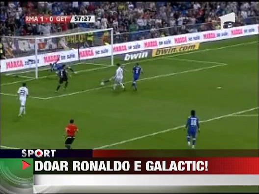 Cristiano Ronaldo a reusit un hattrick