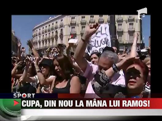 Cupa Spaniei a ajuns pe mainile lui Sergio Ramos
