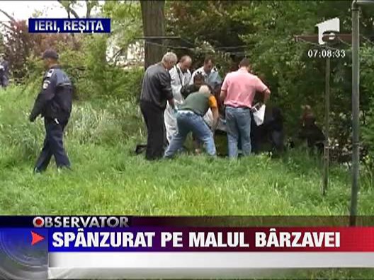 Barbat spanzurat pe malul raului Barzava | Observator News