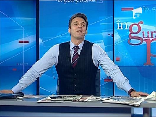 Mircea Badea a jucat fotbal alaturi de fostii sai profesori