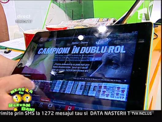 Primele imagini cu aplicatia de iPad a Gazetei Sporturilor!
