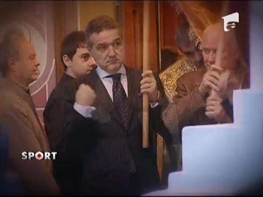 Gigi Becali a primit binecuvantarea pentru antrenorul Levy