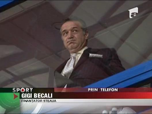 Gigi Becali: "Mut Steaua in padure!"