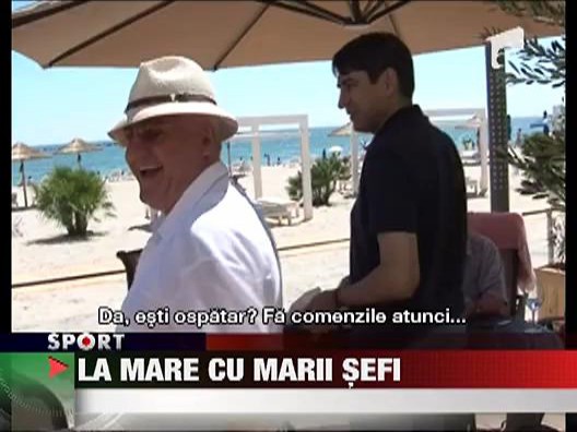 Chef la mare cu marii sefi