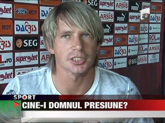 Ciprian Deac nu a auzit de domnul presiune!