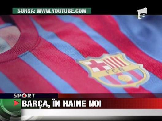 Barcelona si-a prezentat tricourile pentru noul sezon