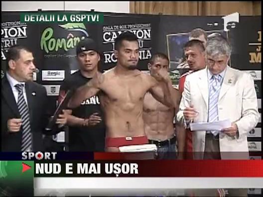 A ramas in fundul gol pentru a trece proba cantarului!